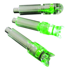 Gws Lighted Crossbow Nocks Green 3 Pk.