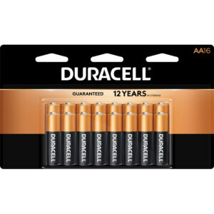 Duracell Coppertop Batteries Aa 16 Pk.