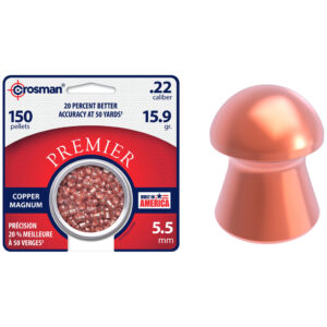 Crosman Premier Copper Pellet .22 150 Pk.
