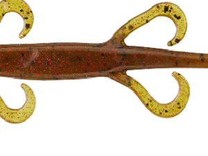 Zoom Lizard 6" 9/bag  Green Pumpkin/Red