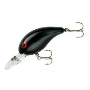 Bandit Lure 4-8ft 2in 1-4oz Solid Black Red Eye