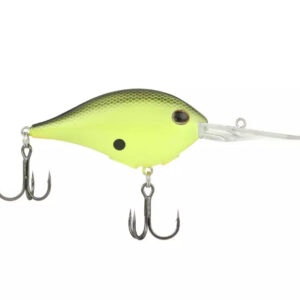 Berkley Dime Size 10, 3-5oz 2.75in Dives 10-12ft Black Chartreuse