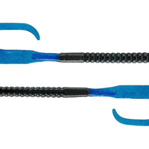 Berkley PowerBait Power Worms 10in Black-Blue 8ct