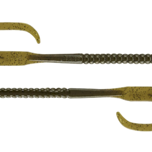 Berkley PowerBait Power Worms 10in Green Pumpkin 8ct