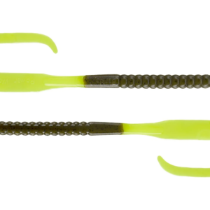 Berkley PowerBait Power Worms 10in Green pumpkin-Chart 8ct