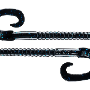 Berkley PowerBait Power Worms 7in Black-BlueFlake 13ct