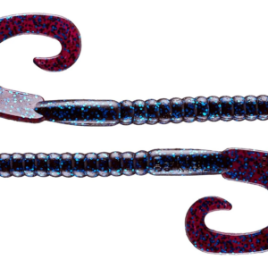 Berkley PowerBait Power Worms 7in Blue Fleck13ct