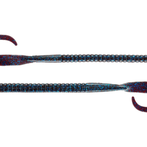 Berkley PowerBait Power Worms 12in Blue Fleck 5ct