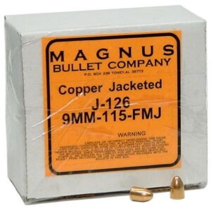 Allstar-Magnus Bullets 9mm .355" 115 gr FMJ 500-ct