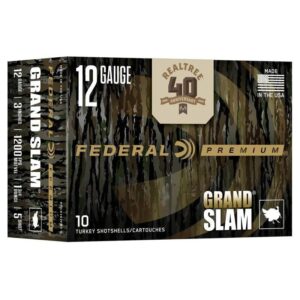 Federal Grand Slam Realtree 40th Anniversary Shotshells 12ga 3" 1-3-4oz 1200 fps #5 10-ct