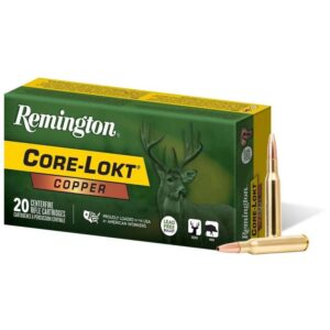 Remington Core-Lokt Copper Rifle Ammunition 360 Buckhammer 160gr HP 2275 fps 20-ct
