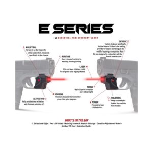 Viridian E Series Red Laser Sight for Springfield Hellcat FDE Retail Box