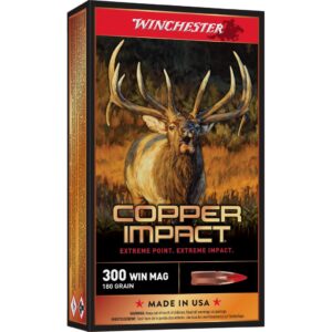 Winchester Copper Impact Rifle Ammunition 300 WSM 180 gr. BT 2900 fps 20-ct