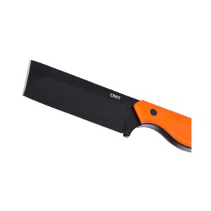 CRKT Razel Fixed Knife 3" Chisel Blade Orange