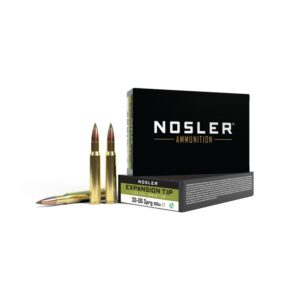 Nosler ETA Rifle Ammunition .30-06 Sprg 168gr ET SP 2800 fps 20-ct