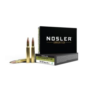 Nosler ETA Rifle Ammunition .30-06 Sprg 180gr ET 2750 fps 20-ct
