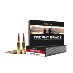 Nosler Accubond Long Range Trophy Grade Rifle Ammunition 7mm PRC 175gr ABLR SP 3000 fps 20-ct