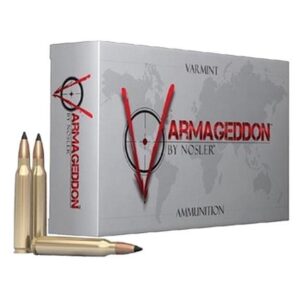 Nosler Varmegeddon Rifle Ammunition .243 Win 55 gr FB Tippped 3800 fps 20-ct