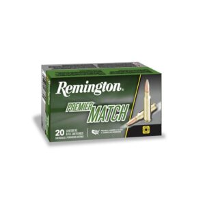Remington Premier Match MatchKing Rifle Ammunition 6mm Creedmoor 107gr BTHP 3000 fps 20-ct