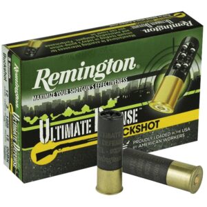 Remington Ultimate Defense Buckshot Shotshells 3" #4 Buck 1225 fps 5-ct