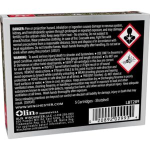 Winchester Long Beard Tungsten Shotshell 28ga 2-3-4" 1-1-4oz 1150 fps #9 5-ct