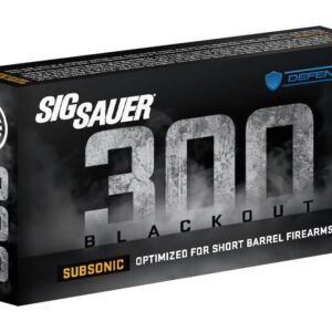 Sig Sauer Subsonic Max Expansion Rifle Ammunition .300 AAC Blackout 194 gr 1000 fps 20-ct