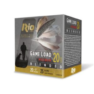 Rio Game Blended HV Lead Load Shotshells 20ga 3" 1-1-4oz 1300 fps #7.5&9 25-ct