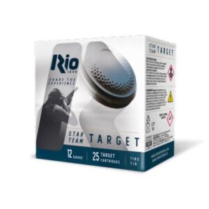 Rio Star Team Target Shotshells 12ga 2-3-4" 1oz #8.5 1250 fps 25-ct
