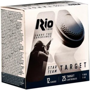 Rio Star Team Target Low Recoil Shotshells 12ga 2-3-4" 1oz #8.5 1200 fps 25-ct