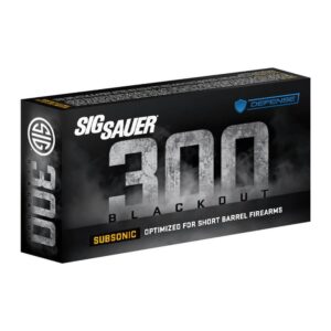 Sig Sauer Tac-TX Rifle Ammunition .300 Blackout 110gr JSP 1000 fps 20-ct